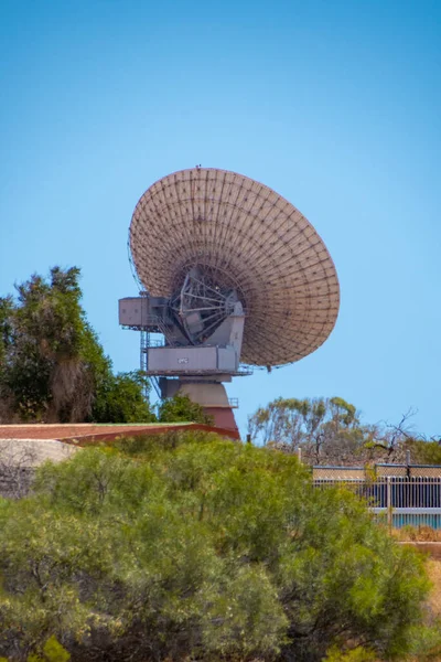 Antena Parabólica Histórica Era Apollo Carnarvon Space History Museum Austrália — Fotografia de Stock