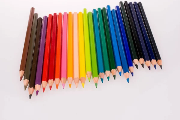Színes Ceruzák Záródnak — Stock Fotó