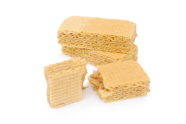 Snack Cream Filling White Background — Stock Photo, Image