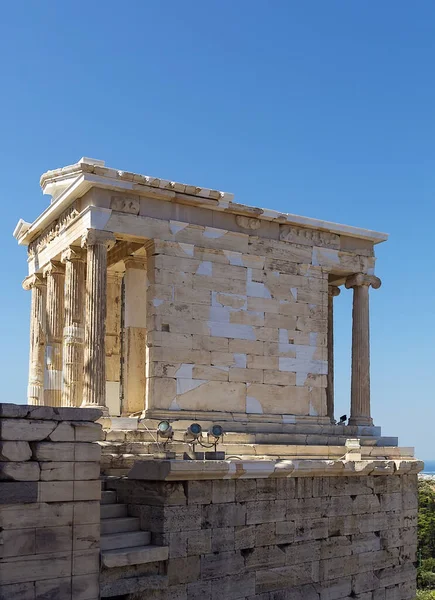 Ναός Της Αθηνάς Νίκης Αθήνα — Φωτογραφία Αρχείου