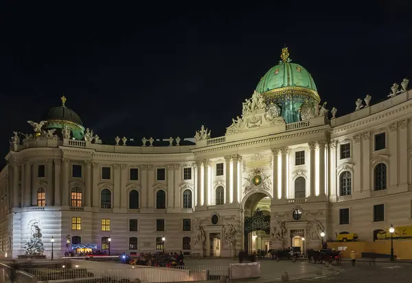 Palais Hofburg Vienne Belle Vue Sur Rue Architecture Vienne Autriche — Photo
