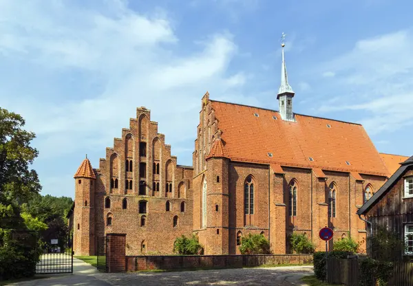 Kloster Wienhausen Deutschland Hintergrundansicht — Stockfoto
