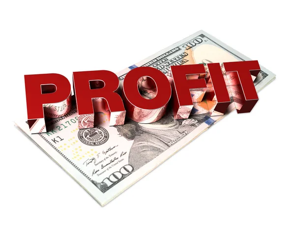 Profit Und Geld Illustration — Stockfoto