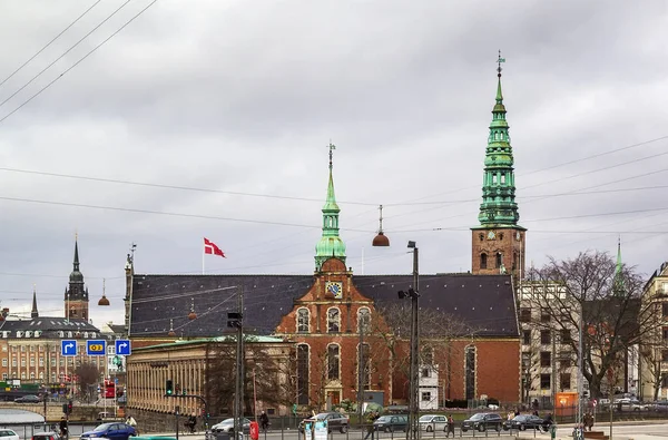 Vackra Historiska Kyrkan Holmen Köpenhamns — Stockfoto
