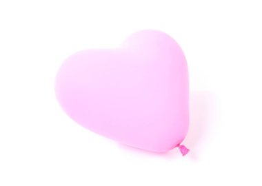 Pembe balon kalp arka plan görüntüsü