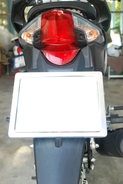 Vista Piezas Motocicleta — Foto de Stock