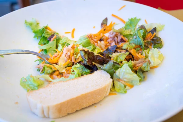 Frischer Salat Gesundes Ernährungskonzept — Stockfoto