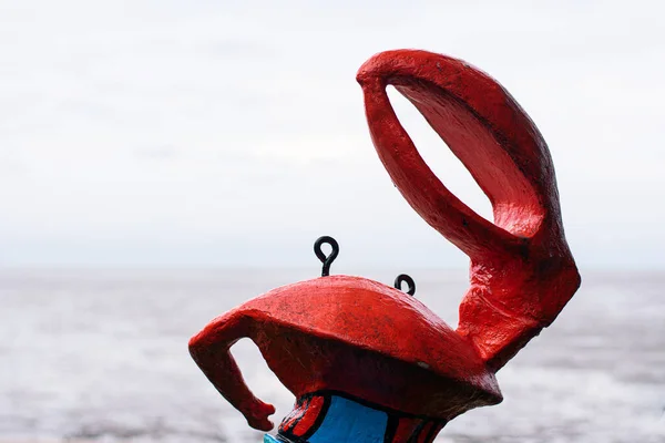 Patung Kepiting Pantai — Stok Foto