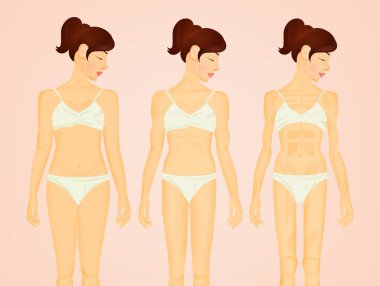İştahsızlık ve kadınların bulimia aşamaları 
