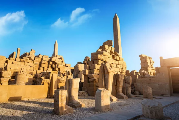 Tempel Van Luxor Egypte — Stockfoto
