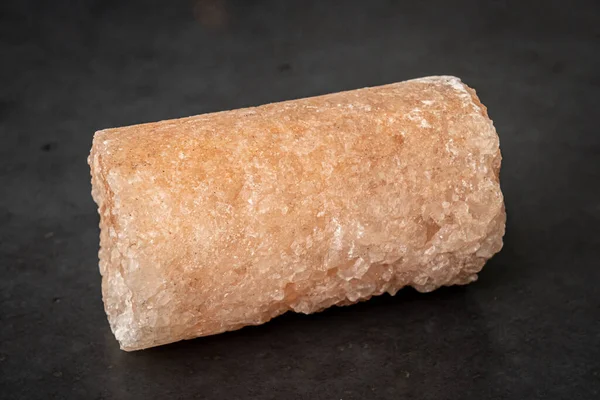 Salt Kristall Borr Sond Som Innehåller Mineraler Orsakar Dess Rosa — Stockfoto
