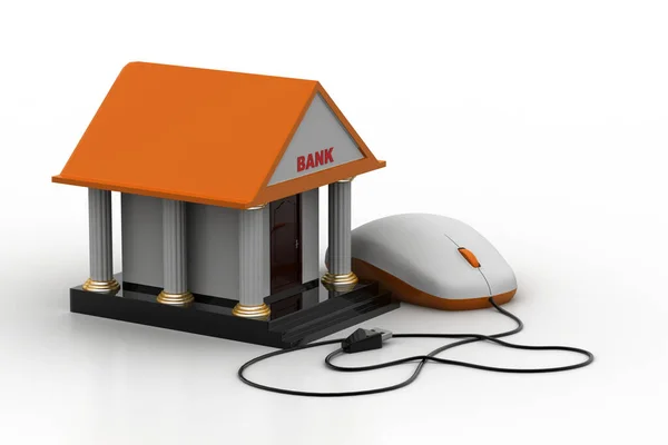 Online Banking Concept Illustration — Stock Photo, Image