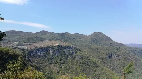 Landschaft Der Grünen Berge — Stockfoto