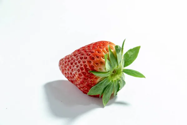 Strawberry Isolated White Background — Stock Photo, Image