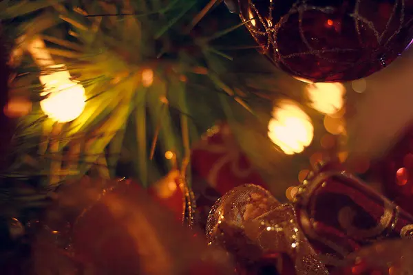 Рождество Новогоднее Украшение — стоковое фото
