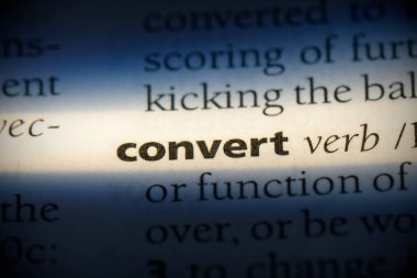 Sözlükte vurgulanmış sözcüğü dönüştür, görünümü kapat