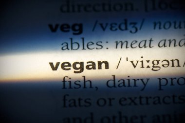 Sözlükte altı çizili vejetaryen kelime, görünümü kapat