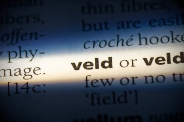 veld sözlüğü, sözlükte vurgulanmış, görünümü kapat