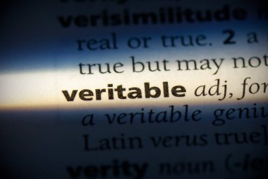 sözlükte vurgulanmış hakiki kelime, görünümü kapat