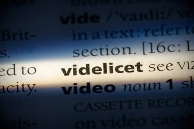 Sözlükte vurgulanmış canlı sözcük, görünümü kapat