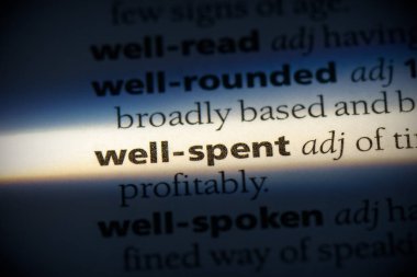 sözlükte iyi harcanmış sözcük 