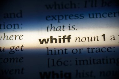 sözlükte vurgulanan koku kelimesi, görünümü kapat