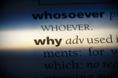 Neden sözlükte vurgulanan kelime, görünümü kapat