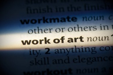 Sözlükte vurgulanan sanat eseri görünümü kapat