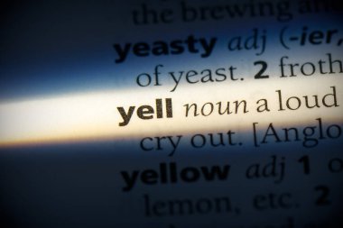 Kelime bağır, sözlükle altını çiz, görünümü kapat