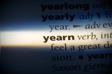 Özlem kelimesi, sözlükte vurgulanmış, görünümü kapat