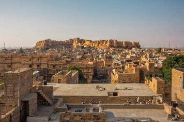 Jaisalmer, Hindistan 'da bir kale. Jaisalmer 