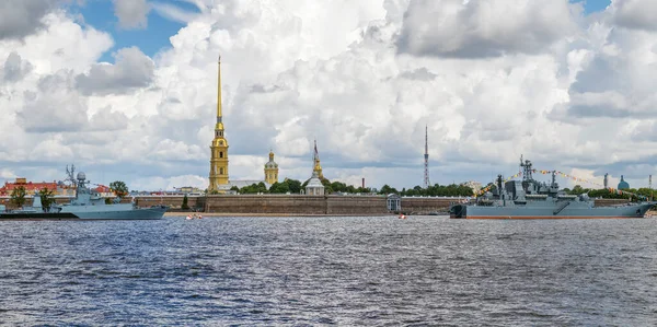 Piotra Pawła Twierdza Sankt Petersburg Federacja Rosyjska — Zdjęcie stockowe