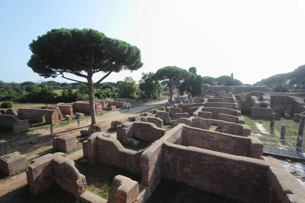 이탈리아 2019 Archaeological Site Ostia Antica — 스톡 사진