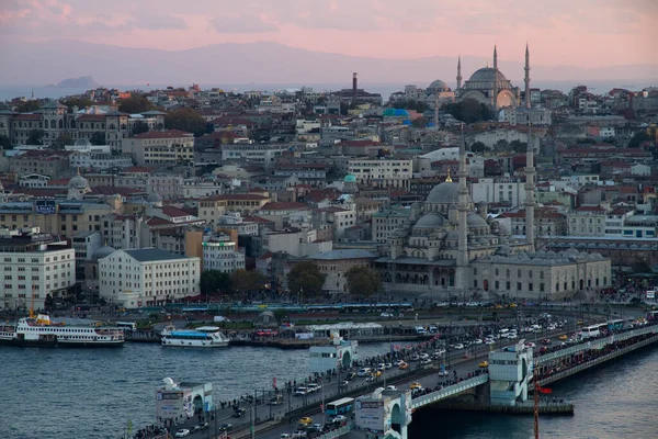Vista Cidade Istambul — Fotografia de Stock