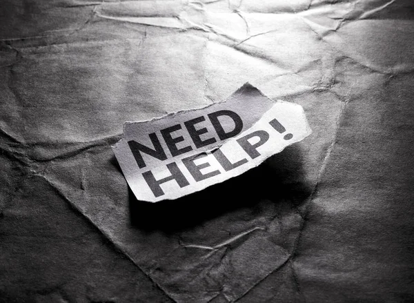 Need Help Tag Close — Stock Photo, Image