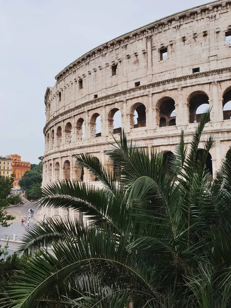 Римский Колизей Знаменитая Достопримечательность — стоковое фото