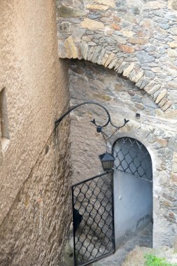 Polonya 'daki Czocha Kalesi' nin güzel manzarası