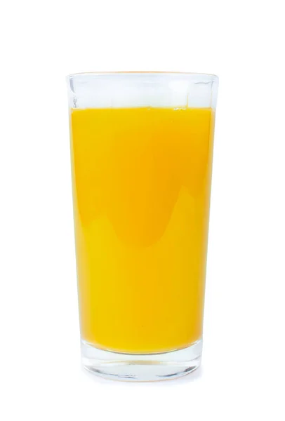 Glass Apricot Juice Close View — Stock Photo, Image