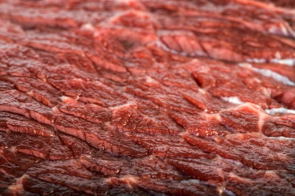 Syrové Hovězí Biftek Maso — Stock fotografie