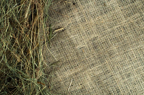 Soyut Kumaş Fon Çuval Bezi Üzerinde — Stok fotoğraf