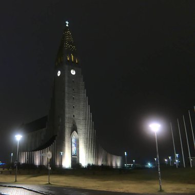 Hallgrmskirkja Kilisesi Reykjavik, İzlanda