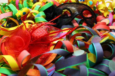 Renkli karnaval dekorasyonu renkli karnaval dekorasyonu