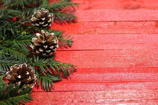 Krásné Vánoční Ozdoby Koncept Zimních Prázdnin — Stock fotografie