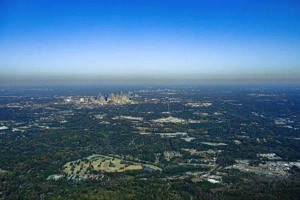Atlanta Desde Arriba Vista Panorámica —  Fotos de Stock