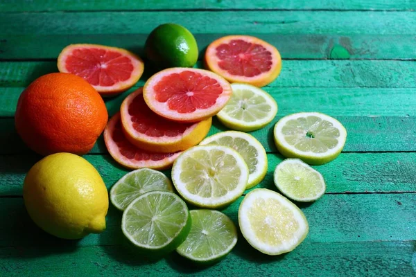 柑橘類の種類や近くからの眺め — ストック写真