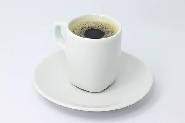 Filiżanka Kawy Widok Bliska — Zdjęcie stockowe