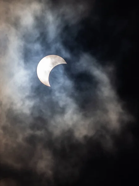 Sun Eclipse Phenomenon Nature Background — Stock Photo, Image