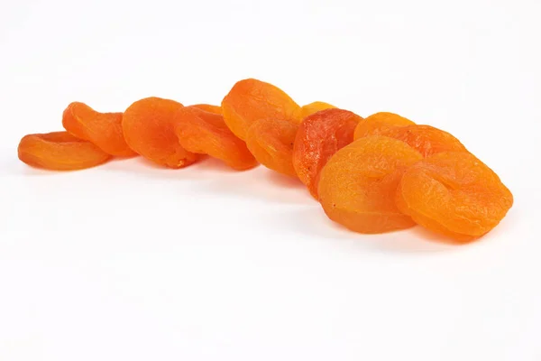 Dried Apricots Close Healthy Nutrition — Stock Photo, Image