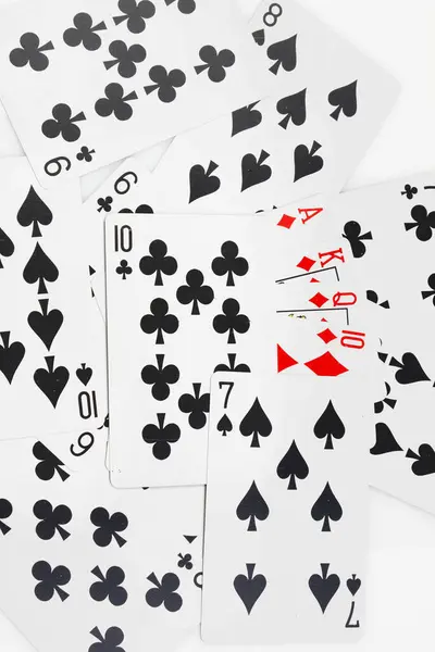 game cards on white background