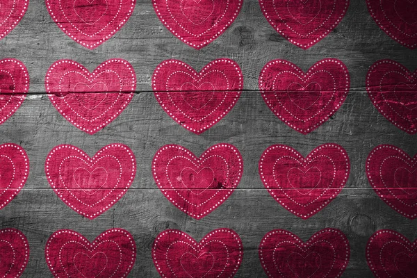 Composite Image Valentines Day Pattern — Photo
